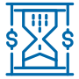 blue funds available icon